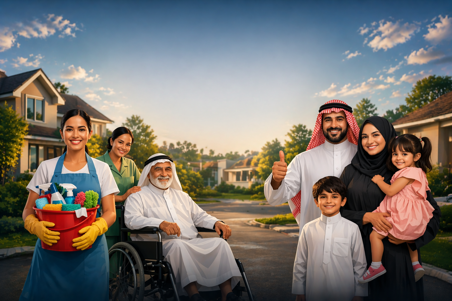 شركات العمالة المنزلية في السعودية وخدمات توفير العمالة المنزلية